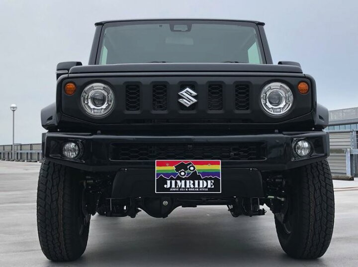 楽天市場 Kブレイク K Break Jimride フロントショートバンパー未塗装 ジムニーjb64 エスエイチカンパニー