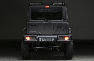 WALD(ヴァルド) SPORTS LINE BLACK BISON EDITION リアバンパースポイラー未塗装 ABS製 JB74ジムニーシエラ