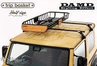 DAMD(ダムド) trip basket ルーフラック ハーフサイズ単体/ルーフラック・ベースキャリアセット ジムニー…