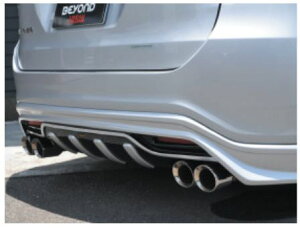 BEYOND(ビヨンド) マック【mac】 URBAN リアハーフスポイラー未塗装 60系ハリアー