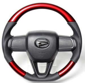 ステアリング ガングリップ オリジナルシリーズ S500系ハイゼットトラック後期 S700系アトレー/ハイゼットカーゴ パールレッド REAL レアル