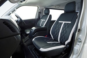 Hearts(ハーツ) スタンダードシートカバーTセレクション 1台分フロント/リアセット 200系ハイエースS-GL5人乗り専用