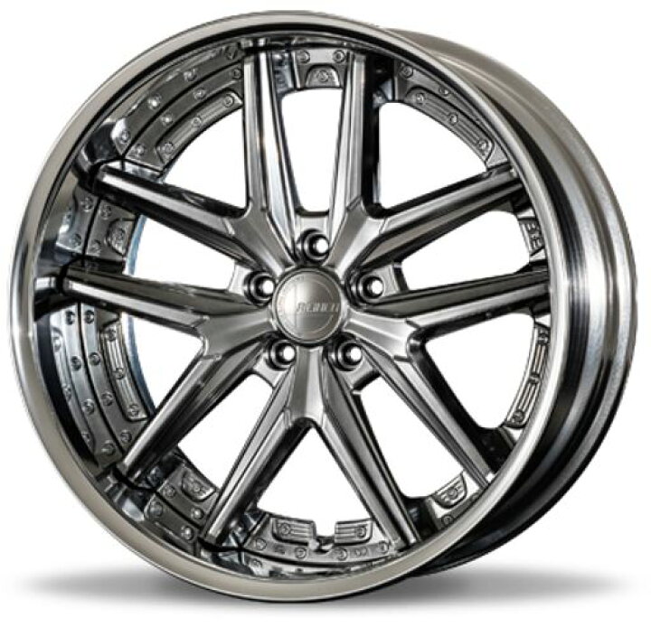 Amistad アミスタット ZELOS ゼロス 中古ホイール 4本 8.5/9.5J 19 