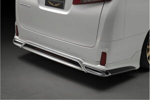 ヴァルド(WALD) リアスカート未塗装 30系アルファード後期【S・エアログレード専用】 エクゼクティブライン