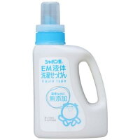 EM液体洗濯せっけんボトル 1200mL 《シャボン玉石けん》