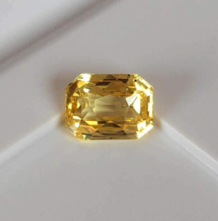 楽天市場】イエローサファイア 1.20ct 鑑別書付 スリランカ産 大自然 
