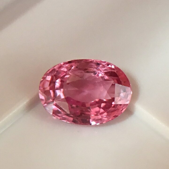 楽天市場】非加熱パパラチアサファイア スリランカ産 0.87ct 鑑別書付  