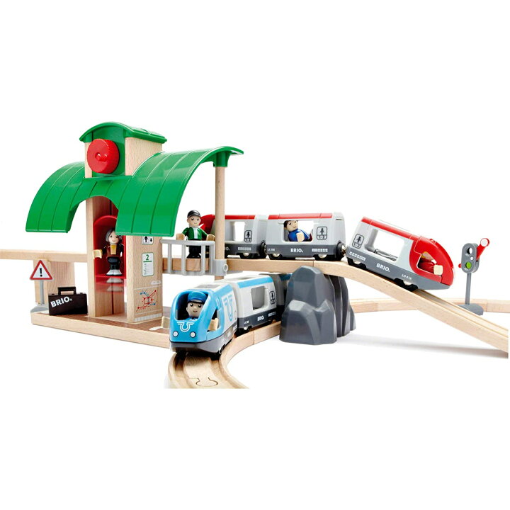 楽天市場】BRIO ブリオ WORLD トラベルレールセット 全42ピース 対象 