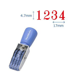 シヤチハタ公式 【欧文4連 明朝体 3号】 既製品 シャチハタ シヤチハタ スタンプ 三文判 はんこ ハンコ 会社 オフィス ビジネス 仕事 事務用品 経理 総務 文具 文房具 業務用 庶務 便利 回転ゴ