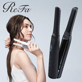 正規販売店 リファフィンガーアイロンST ブラック RE-AS-03A 正規品 ReFa BEAUTECH FINGER へアアイロン ストレートアイロン コンパクト コードレス 充電式 携帯用 温度調整 軽量 ヘアアレンジ ダメージレス 前髪 ギフト プレゼント お祝い 贈り物 贈答用