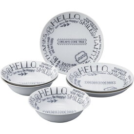 Chat Tea Time プレート&ボウルセット #CT‐214