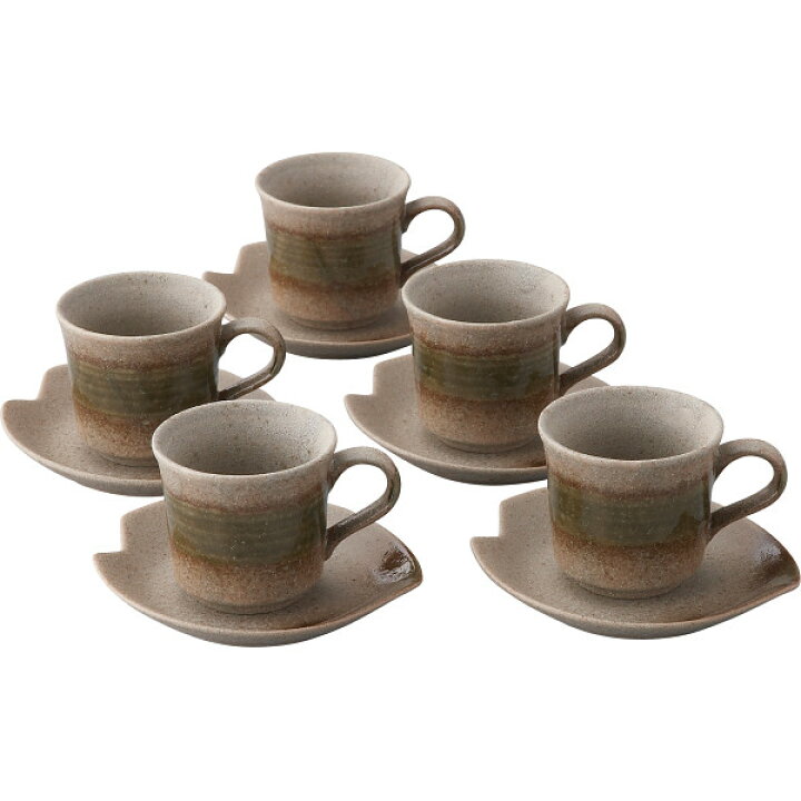 楽天市場】窯変織部 コーヒーセット T-9307 : ギフトのお店 シャディ 