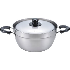 燕三 IH対応ふきこぼれにくい両手鍋(23cm) EM-009 鍋 調理器具 キッチン 用品 雑貨 内祝い お返し お礼 祝い ギフト プレゼント 新生活