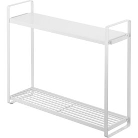 コンロ横ラック2段 ホワイト 5150