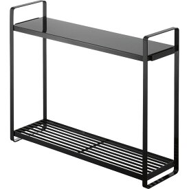 コンロ横ラック2段 ブラック 5151