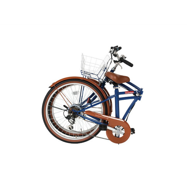 楽天市場】24型折畳自転車 シンプルスタイル PL246BS 2台組 SS-PL246BS 