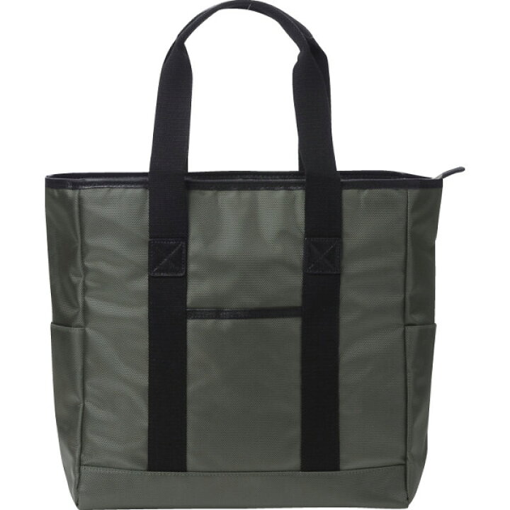 楽天市場】アッシュエル A4サイズ対応メンズトートバッグ カーキ B  