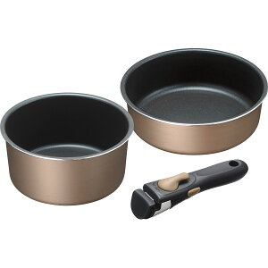 ブラナーノ 着脱ハンドル鍋2点セット MB-2438 鍋 調理器具 キッチン 用品 雑貨 内祝い お返し お礼 祝い ギフト プレゼント 新生活