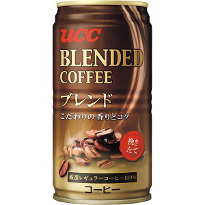 UCC 上島珈琲 ブレンドコーヒー ブレンド缶 185g× 30缶 1ケース 缶コーヒー 珈琲 ドリンク 飲み物
