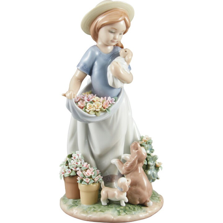 楽天市場】リヤドロ LLADRO 僕と遊ぼう 送料無料 スペイン製 手作り 