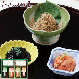 京・料亭わらびの里 京楽味 わS-30N 惣菜 詰め合わせ おかず セット お取り寄せ 料亭の味 山の幸 海の幸 ちりめん山椒 焼き紅鮭 木耳山椒 たけのこ昆布 梅ひじき 美味しい 贈り物 ギフト プレゼント お祝い お返し 仏事 詰め合わせ 食べ比べ ご飯のお供 秋ギフト