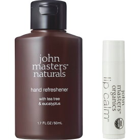 ジョンマスターオーガニック パーツケアギフト NA_JM21_34N John Masters Organics リップ ハンドケア ハンド 手指 アルコール エタノール リフレッシュ 携帯用 持ち運び 便利グッズ 精油 ブランド 美容 乾燥 保湿