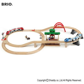 ブリオ 木製レールウェイ トラベルレールセット 33512 3歳~ 列車 車 レール おもちゃ 玩具 知育玩具 子供 キッズ 遊び