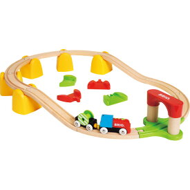 マイファースト バッテリーパワーレールセット 337103 1歳6ヶ月~ 列車 車 レール おもちゃ 玩具 知育玩具 子供 キッズ 遊び