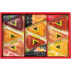 お中元 2025 フーシェ 国産果実のジュレ・トリアングル GTL-30 洋菓子 ゼリー 夏 夏ギフト 中元 ギフト 贈り物 暑中見舞い