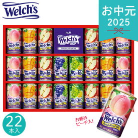 お中元 2025 ウェルチ 100％果汁ギフト 22本 WS30T 野菜 果実飲料 夏 夏ギフト 中元 ギフト 贈り物 暑中見舞い ドリンク 詰め合わせ 子供 ジュース アソート ファミリー ジュースギフト 100パーセントジュース 缶ジュース