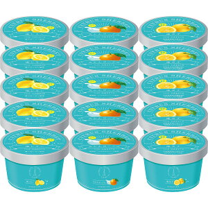 お歳暮 2025 ザ・スウィーツ 日本の柑橘シャーベット 15個 アイスクリーム シャーベット 各種アイスクリーム シャーベットセット 冬 冬ギフト 歳暮 ギフト 贈り物 寒中見舞い