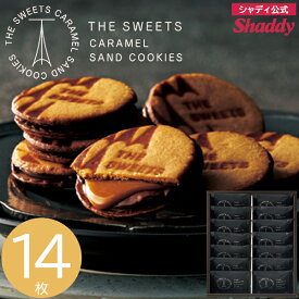 お菓子 ザ・スウィーツ キャラメルサンドクッキー 14個 2SCS20 スイーツ 菓子折り 焼き菓子 詰め合わせ 退職 個包装 セット 内祝い お返し 結婚 出産 香典返し 小分け 祝い お礼 ギフト プレゼント 贈り物 サンドクッキー 手土産 png バレンタイン 2026 ホワイトデー お返し