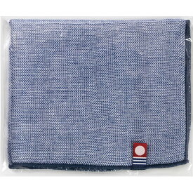 今治ガーゼ＆パイルミニハンカチ ネイビー IGP-40-NV タオル セット 内祝い お返し 記念品 ノベルティ 販促品