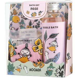 ムーミン バスセット ローズ 9767002 バス用品 入浴剤