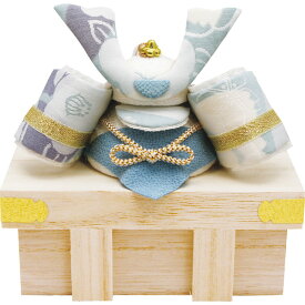 透彩兜飾り小(長持付) そら 002-0504A 五月人形 5月人形 コンパクト 兜飾り おしゃれ かわいい モダン インテリア こどもの日 男の子 初節句 日本製