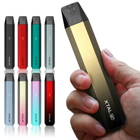 ZQ XTAL SE+ 電子タバコ ベイプ VAPE POD スターターキット 本体 電子タバコ タール ニコチン0 ポッド 水蒸気 電子 シーシャ 持ち運び おすすめ 電子タバコ ベイプ リキッド 爆煙 禁煙 ニコチンゼロ ノンニコチン ニコチンフリー コンパクト スリム ゼットキュー エクスタル