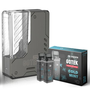 Aspire GOTEK PRO �����^�� �V�[�V�� �d�q�^�o�R �x�C�v �g���̂� POD �X�^�[�^�[�L�b�g �{�� �d�q�^�o�R �^�[�� �j�R�`��0 �S�[�e�b�N�v�� �S�[�e�b�NPRO �A�X�p�C�A �|�b�h �����C �������� �d�q