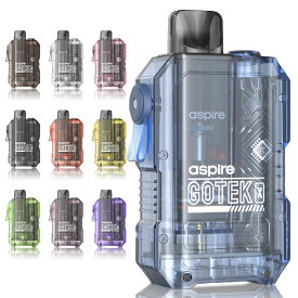 Aspire GOTEK X 電子タバコ ベイプ VAPE POD スターターキット 本体 電子タバコ タール ニコチン0 アスパイア ゴーテックX ポッド 水蒸気 電子 シーシャ 持ち運び おすすめ 電子タバコ ベイプ リキッド 爆煙 禁煙 ニコチンゼロ ノンニコチン ニコチンフリー コンパクト