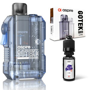 Aspire GOTEK X �d�q�^�o�R �x�C�v VAPE POD �X�^�[�^�[�L�b�g �{�� �d�q�^�o�R �^�[�� �j�R�`��0 �A�X�p�C�A �S�[�e�b�NX �|�b�h �����C �d�q �V�[�V�� �����^�� �������� �d�q�^�o�R �x�C�v ���L�b