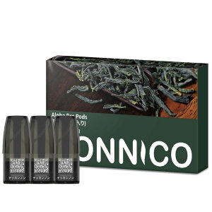 NONNICO Alpha カートリッジ 電子タバコ VAPE ベイプ リキッド 持ち運び シーシャ POD ノンニコ アルファ 純正 POD ポッド コンパクト MTL