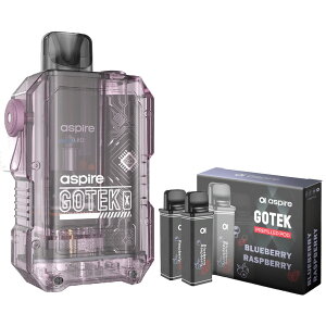 Aspire GOTEK X �����^�� �V�[�V�� �d�q�^�o�R �x�C�v POD �X�^�[�^�[�L�b�g �{�� �d�q�^�o�R �^�[�� �j�R�`��0 �A�X�p�C�A �S�[�e�b�NX �|�b�h �����C �d�q �������� �d�q�^�o�R VAPE �x�C�v ���L�b