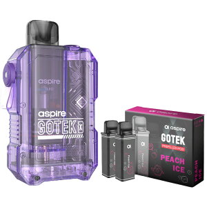 Aspire GOTEK X �����^�� �V�[�V�� �d�q�^�o�R �x�C�v POD �X�^�[�^�[�L�b�g �{�� �d�q�^�o�R �^�[�� �j�R�`��0 �A�X�p�C�A �S�[�e�b�NX �|�b�h �����C �d�q �������� �d�q�^�o�R VAPE �x�C�v ���L�b