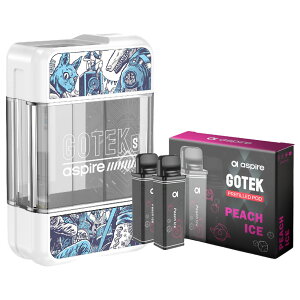 Aspire GOTEK S �����^�� �V�[�V�� �d�q�^�o�R �x�C�v POD �X�^�[�^�[�L�b�g �{�� �d�q�^�o�R �^�[�� �j�R�`��0 �|�b�h �����C �d�q �������� �d�q�^�o�R VAPE �x�C�v ���L�b�h ���� �։� �j�R�`���[