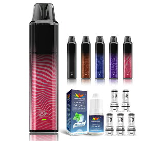 ZQ XTAL MINI 電子タバコ ベイプ VAPE POD スターターキット 本体 電子タバコ タール ニコチン0 ポッド 水蒸気 電子 シーシャ 持ち運び おすすめ 電子タバコ ベイプ リキッド 爆煙 禁煙 ニコチンゼロ ノンニコチン コンパクト スリム ゼットキュー エクスタル ミニ