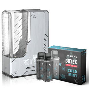 Aspire GOTEK PRO �����^�� �V�[�V�� �d�q�^�o�R �x�C�v �g���̂� POD �X�^�[�^�[�L�b�g �{�� �d�q�^�o�R �^�[�� �j�R�`��0 �S�[�e�b�N�v�� �S�[�e�b�NPRO �A�X�p�C�A �|�b�h �����C �������� �d�q