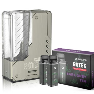 Aspire GOTEK PRO �����^�� �V�[�V�� �d�q�^�o�R �x�C�v �g���̂� POD �X�^�[�^�[�L�b�g �{�� �d�q�^�o�R �^�[�� �j�R�`��0 �S�[�e�b�N�v�� �S�[�e�b�NPRO �A�X�p�C�A �|�b�h �����C �������� �d�q
