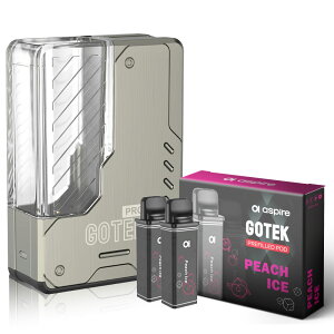 Aspire GOTEK PRO �����^�� �V�[�V�� �d�q�^�o�R �x�C�v �g���̂� POD �X�^�[�^�[�L�b�g �{�� �d�q�^�o�R �^�[�� �j�R�`��0 �S�[�e�b�N�v�� �S�[�e�b�NPRO �A�X�p�C�A �|�b�h �����C �������� �d�q