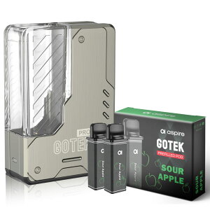 Aspire GOTEK PRO �����^�� �V�[�V�� �d�q�^�o�R �x�C�v �g���̂� POD �X�^�[�^�[�L�b�g �{�� �d�q�^�o�R �^�[�� �j�R�`��0 �S�[�e�b�N�v�� �S�[�e�b�NPRO �A�X�p�C�A �|�b�h �����C �������� �d�q