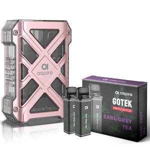 Aspire GOTEK X2 �����^�� �V�[�V�� �d�q�^�o�R �x�C�v �g���̂� POD �X�^�[�^�[�L�b�g �{�� �d�q�^�o�R �^�[�� �j�R�`��0 �S�[�e�b�NX2 �S�[�e�b�N�G�b�N�X2 �A�X�p�C�A �|�b�h �����C �������� �d