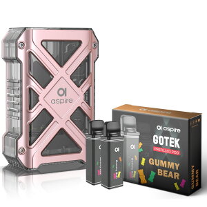 Aspire GOTEK X2 �����^�� �V�[�V�� �d�q�^�o�R �x�C�v �g���̂� POD �X�^�[�^�[�L�b�g �{�� �d�q�^�o�R �^�[�� �j�R�`��0 �S�[�e�b�NX2 �S�[�e�b�N�G�b�N�X2 �A�X�p�C�A �|�b�h �����C �������� �d